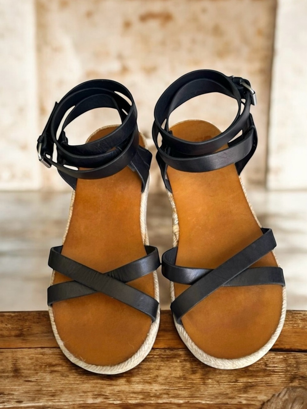 Isabel Marant Melyz Platform Sandals Black Leather